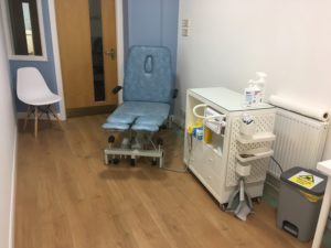 kincardine podiatry - the clinic room