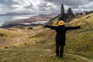 Kincardine Podiatry person on a scottish hill